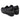 Scarpa donna in pelle con zeppa King of hearts 22583 NAPPA NERO CAM