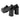 Mocassino donna ecopelle JD  GD126 naplack nero