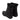 Scarponcino donna in pelle imbottia Damer 194C pelle nero