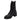 Anfibio donna con tacco in pelle JD gd062 Crust nero