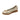 Ballerina donna pelle Frau 51T4 perlato platino