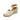 Campesina donna con zeppa 63D6 Frau camoscio calce