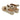 Sandalo Donna con zeppa in pelle Lux 5073 beige
