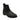 Beatles donna in pelle con borchie Frau 98S7 SETA STUD NERO
