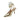 Slingback allacciata donna King of Hearts oro