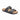 Ciabatta con doppia fascia in pelle nera Donna 1758D Free Life