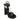 Sandalo donna Pierfrancesco Vincenti 0302 nappa nero