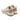 Sneaker donna ecopelle Keys k-7824 Lamb beige silver pink