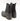 Beatles donna tacco medio ecopelle Braccialini I82 CALF NERO