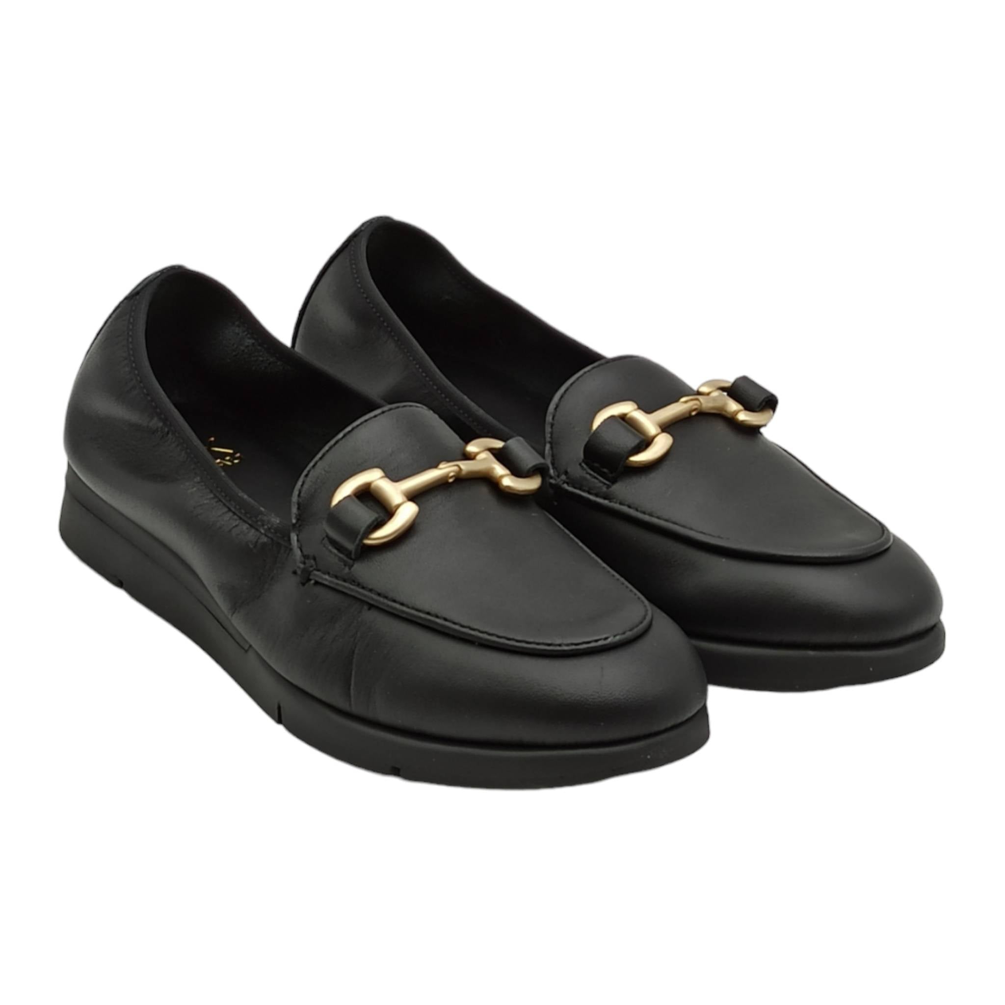 Think! Menscha_3-000483 chromfrei gegerbte, nachhaltige Wechselfußbett, Mocassino Donna, 0000 Nero, 39 EU Think! Menscha_3-000483 chromfrei gegerbte, nachhaltige Wechselfußbett, Mocassino Donna, 0000 Nero, 39 EU