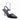 Slingback nera tacco alto con fibbiette Donna Gold&Gold Gp781