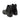 Beatles donna in pelle con borchie Frau 98S7 SETA STUD NERO