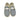Slip on DONNA HeyDude 40074/1FU HDAA CHAMBRAY ABYSS BLUE
