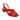 Sandalo donna King of Hearts E23713 camoscio ROSSO