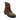 Stivaletto biker donna in pelle Just Italia STRA 01 PANAMA MORO