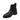 Beatles donna in pelle con borchie Frau 98S7 SETA STUD NERO