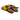 Sandalo da Donna in pelle lux 2575 giallo/t.moro