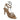 Sandalo gioiello Donna Rebeca 376 exé pink gold