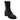 Anfibio donna con tacco in pelle JD gd062 Crust nero