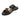 Ciabatta Donna Grunland CI3164 L6FEBE Nero-Bronzo