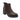 Stivaletto donna in pelle con suola carrarmato Lux 5052 CIOCCOLATO