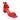 sandalo donna pelle Francesco Brunelli BD300 camoscio rosso