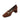 Decollete donna in camoscio con accessorio King of hearts 22655 CAM CUOIO