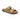 Ciabatta a doppia fascia in camoscio beige Donna 1758D Free Life