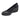 Decollete zeppa in pelle King of hearts I22571 NAPLAK NERO/NAPPA CAM
