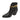 Stivaletto texano donna in pelle tacco alto Felmini B925 DYE BLACK