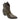 Stivaletto texano donna in pelle Studio 76 5151 RAG VERDE