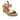 Sandalo donna zeppa 688 BALI 6-1 exé pink gold