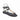 Sandalo nero con borchie oro e cinturino in caviglia Donna Gold&Gold Gd243