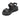 Sandalo Donna pelle Grunland SA1221 I8 FALO Nero