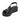 Sandalo Donna con zeppa in pelle Lux 6573 nero