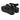 Sandalo Donna con zeppa in pelle Lux 6573 nero