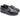 Mocassino donna in pelle nera lucida Grunland MILT SC2185 88