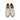 Sneaker uomo Blauer in pelle bianca talloncino arancione S6MURRAY21