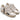 Sneaker Donna Bianco Crime London 23105AA9B SK8 deluxe platinum 262