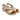 Sandalo Donna con zeppa in pelle Lux 5073 beige