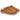 Sabot donna in tessuto color cuoio con pelo Grunland LOXI CI1600 G7
