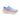 Sneaker donna Skechers go run in tessuto azzurro 129470 BLOR