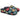 Ciabatta donna in morbido feltro blu con fiori Grunland IRRA CI3042 B2