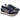 Sneaker donna in tessuto nero glitterato sun68 Z45204 ally glitter textile