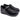 Sneakers donna con lacci finti in pelle e tessuto nero in Grunland Nile SC6142 68