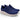 Sneakers donna Skechers slip-ins in tessuto navy-blu 117497