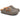 Ciabatta donna in feltro arancio/grigio con zeppa Grunland GEMY CI3071 40