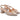 Slingback in pelle tacco alto color rosa cipria Donna King of Hearts E5TZ51C2