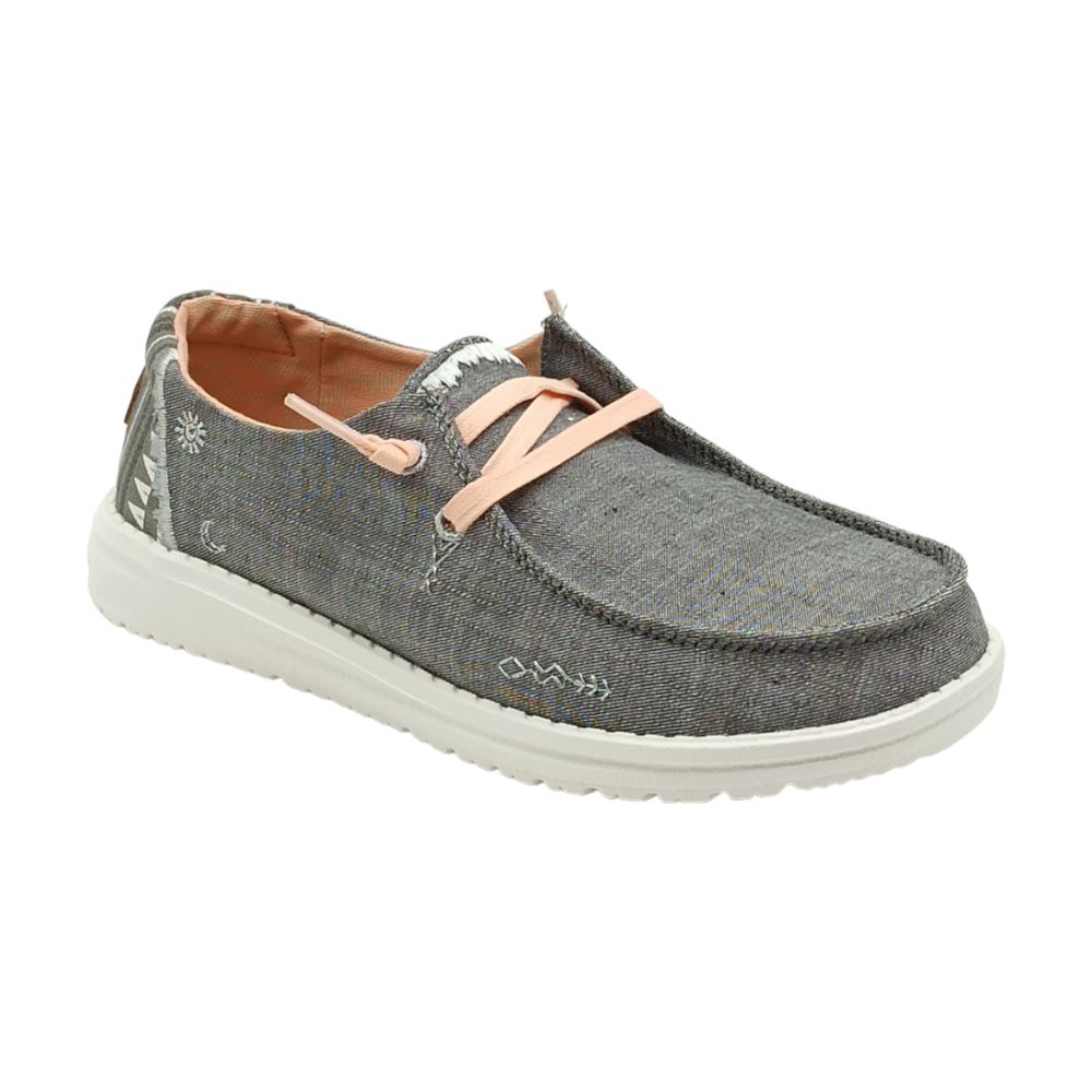 Scarpe HEYDUDE Wendy Boho Slip-On - Tomaia In Tessuto, Lacci Elastici, Comode E Leggere - Foto 10