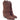 Texano donna in ecocamoscio t.moto con ricami King of Hearts DAKOTA 2501A